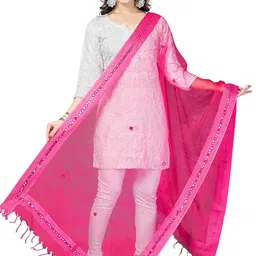 rani saahiba Women's Art Silk Dupatta image 1