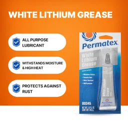 Permatex 80345 White Lithium Grease, 1.5 oz. image 3