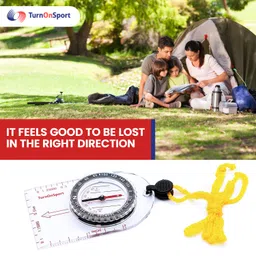turnonsport Boy Scout Compass Hiking Backpack - Orienteering Compass Kids Camping Kit - Kids Compass Navigation Map Reading - Survival Compass - Waterproof Hiking Compass Lightweight - Camping Compass image 5