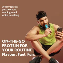 Phab Chocolate Brownie Protein Bars with 21g Protein,No Added Sugar | High Fibre, No Trans Fat & No Preservatives | Low GI, Diabetic Friendly | Healthy & Tasty | 100% Veg & GMO Free (Pack of 6x 65g) image 5