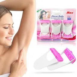 z x creative Facial epilator hair removal machine And Six Razors for women With Ice Roller- face, chin, cheek, eyebrow, upper lip hair remover for women, usb rechargeable epilator machine for womenS (Multi Color) image 5