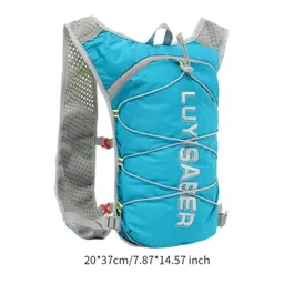 BNF®Hydration Backpack Pack Sport Bag Hydration Vest for Cycling Camping Jogging Cyan|Sporting Goods | Camping & Hiking |1 Running Hydration Vest image 4