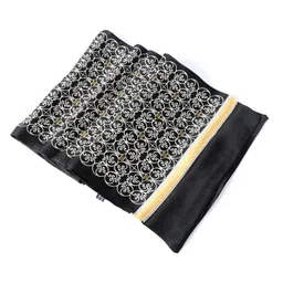 yangtzestore Long Charmeuse Satin Silk Scarf for Men image 3