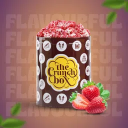 The Crunch Box Crisp Snowberry POPS Popcorn Tin- 500 GMS image 2