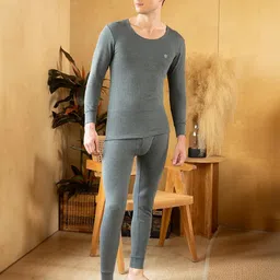 onn Men's Solid Thermal Top image 5