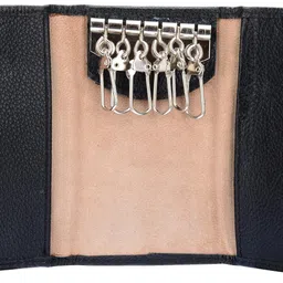 maskino leathers Curious Black Leather Key Pouch by Maskino image 3