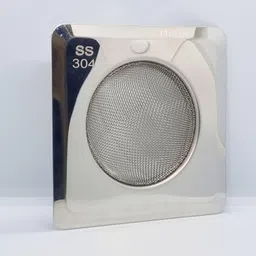 hikin supermarket HIKIN SUPERMARKET™ 2025 Upgrade Square Stainless Steel Kitchen Strainer 11 CM Sink Jali, Drain Filter, Anti Clogging Mesh Hair Catcher Drain Cover (ONLY for Square Sink) image 2