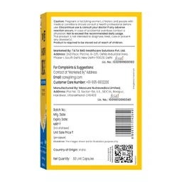 TATA 1mg Triple Absorption Omega 3 Fish Oil Capsules | 6X Effectiveness with Patented Lipid Absorption | Supports Muscle Growth, Stamina & Recovery | Pack of 60 image 2