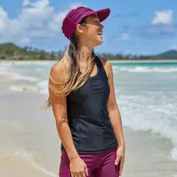 uv skinz UPF 50+ Womens Racerback Swim Tank image 3