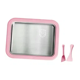 MERISHOPP Rolled Ice Cream Maker Icecream Easy to Clean Household Ice Cream Roll Maker Pink image 1