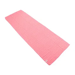 Gym Mat Towel, Yoga Mat Towel Sweat Absorbent for Camping for Shower (Pink) image 4