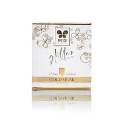 IRIS Gold Glass Votive Single Pack image 3