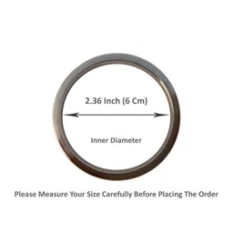 bismaadh Stainless Steel Men's kada (Plain Flat) 5mm Thickness image 4