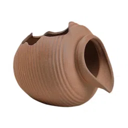 club bollywood BNF® Waterfall Water Fountain Jar Clay Pot Accessory Flowing Water Ornament Brown|Home & Garden | Home Decor| Indoor Fountains|1 Water Fountain Jar image 2