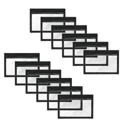 LIFESTICE Transparent Pouches for Travel | Clear Pouch for Makeup | Small Pouches with Zip for Storage|Pouch Jewellery Organiser|Plastic Pouch with Zipper,Travel Accessories Pouch (Pack of 12) image 1