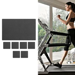 The Style Sutra Treadmill Mat Pad Exercise Equipment Mat for Recumbent Bike Walking Pads Bike|1 Large Treadmill Mat| Exercise Mats image 3
