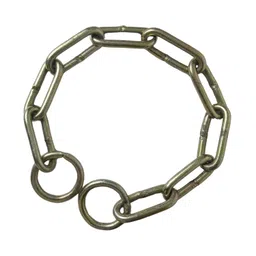 generic Hitech Sales Iron Lock Golden Chain, 1.98 Feet/23.8 Inches | Multipurpose Security for Gates, Cycles, Bikes | Indoor & Outdoor Use | Heavy Duty for Protection and Home Use image 1