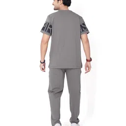 weet Cotton T-Shirt and Pyjama Set for Men,Night Wear for Men,Men's Pyjama Set 122 image 4