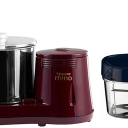 Butterfly Premium Vegetable Chopper 600 ml Blue & Butterfly Rhino Table Top Wet Grinder, 2L (Cherry) image 1