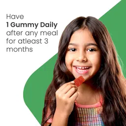 Little Joys Multivitamin Gummies for Kids | 2-6 Years | 30 Gummies | With 11 Vitamins & Minerals | Improves Immunity, Bone health & Antibody Production | No Added Sugar | Strawberry Flavour image 4