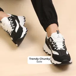 yoho Chonks Women’s Sporty Comfortable Chunky Sneakers image 2