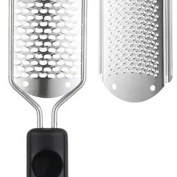 Beauté Secrets Essentials Pedicure Foot File Callus Remover, Foot Scrubber Removes Hard Skin, Can Be Used On Both Dry And Wet Feet, Foot Rasp (Black) image 1