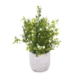 PURE HOME + LIVING Green Artificial Planter Flower Pot image 5