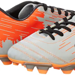 triumph Football Pvc Boss Orange With Gowin Football Shoe Crush Silver Orange Size-8 image 3