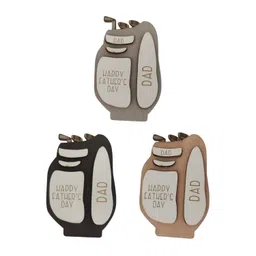 bnf Father's Day Money Clip Golf Bag Wallet Gift for Valentine’S Day Anniversary Gray | Clothing, Shoes & Accessories | Mens Accessories | Wallets image 2