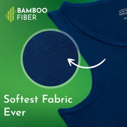 heelium Bamboo Vest for Men, Super Soft, Odour Free, Comfort Fit Innerwear Vest image 3