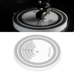 LP Record Player Strobe Disc Calibration Tachometer Acrylic Material, Convenient Use, Easy Operation, Lightweight, for Turntable Rotational Speed Detection image 5