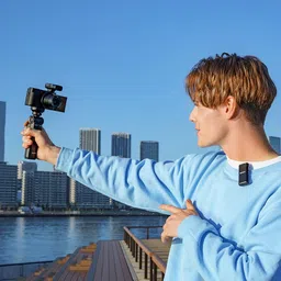 Sony ECM-W2BT Wireless Camera Microphone | Compact & Flexible | Made for Vloggers | Clear Audio+ image 3