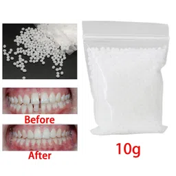 enakshi (label) Enakshi 10G Temporary Tooth Solid Glue Thermal Beads Teeth Gaps Glue White Denture | Health & Beauty | Oral Care | Denture Care image 4