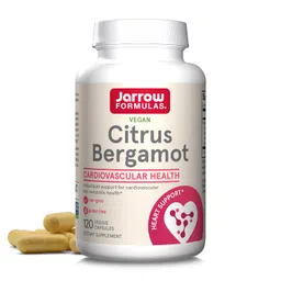 Jarrow Formulas Citrus Bergamot Supports Blood Glucose Metabolism, 500 mg Veggie caps, 120 Count image 1
