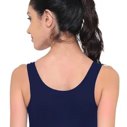 laavian Women's Cotton Blend & Spandex Non-Wired Sports Bra image 3