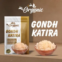 groly Gorly Organic Gond Katira 400 GM | 100% Pure Edible Gum | Natural Cooling Agent & Thickening Agent | Ideal for Beverages, Desserts, and Ayurvedic Remedies image 4