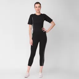 Benzos Women's Body Fitted Gym Running Sports Track Suit | Regular Casual Fit | Track Suit for Girls & Women | Fabric - Polyester Blend image 5