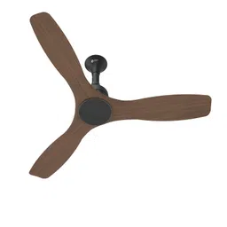 Orient Electric 1200mm Aerosense BLDC Ceiling Fan with Remote | BEE 5-star rated Energy Saving Fan | 5-year warranty by Orient | Honeymaple Wood, pack of 1 image 1