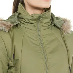 qube by fort collins Women's Casual Sleeveless Jacket with Detachable Hood – Lightweight, Stylish, and Perfect for Layering image 3