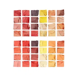 revolution beauty london Makeup Revolution Color Book Eyeshadow Palette, 24 Shimmer Hues & 24 Matte Shades, Vegan & Cruelty-Free, Black, Silver & White Tones, 0.96 Oz image 2