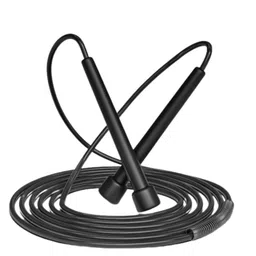 YETI YOGI Skipping Rope for Men and Women Jumping Rope With Adjustable Height Speed Skipping Rope for Kids, Women, Girls Rassi Jumping Men for Exercise, Gym, Sports Fitness - Black, Polyvinyl Chlorine image 1