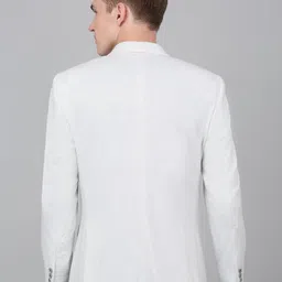 cantabil Self Design Full Sleeves Notch Lapel Casual Blazer for Men | Casual Blazer for Men | Men Blazer for Casual (P_MBZC00070) image 4