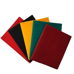 iliana 2x2 Pure Cotton 5 PCS (1 meter each) Rubia Blouse Piece | Unstitched Solid Plain Dyed Blouse material for Women (Combo Pack of 5, 100 cm) image 1