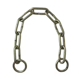 generic Hitech Sales Iron Lock Golden Chain, 1.98 Feet/23.8 Inches | Multipurpose Security for Gates, Cycles, Bikes | Indoor & Outdoor Use | Heavy Duty for Protection and Home Use image 4