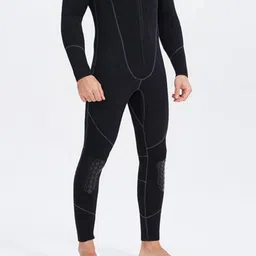 club bollywood CLUB BOLLYWOOD® 3mm Neoprene Wetsuit Hooded Diving Suit for Snorkeling Scuba Swim Fishing XXXL | Sporting Goods | Water Sports Wetsuits | Men image 4