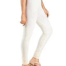 indian flower Stretchable Churidar Legging for Women image 4