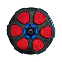 UJEAVETTE Music Boxing Machine Electronic Boxing Wall Target for Karate Fitness Indoor Red Black No Gloves image 2