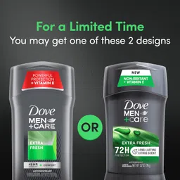 Dove Men+Care Antiperspirant Deodorant Stick, Extra Fresh 2.7 oz, 4 Count image 3