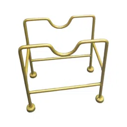 CALANDIS™ Dumbbell Rack Stand Weight Storage Organizer for Gym Weight Training Workout Gold | Weight Storage | Strength Training | Fitness Running & Yoga image 1