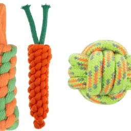 agirav Tail Dog Toys + Dog Chew Toys + Rope Toys + Dog Toys for Small to Medium Dog + Tug Toy + Dog Toy Pack of 7 image 2